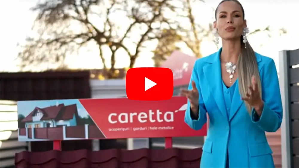 Attica, finisaj Fresco, grosime 0,50 mm, culoare maro ciocolatiu - RAL 8017