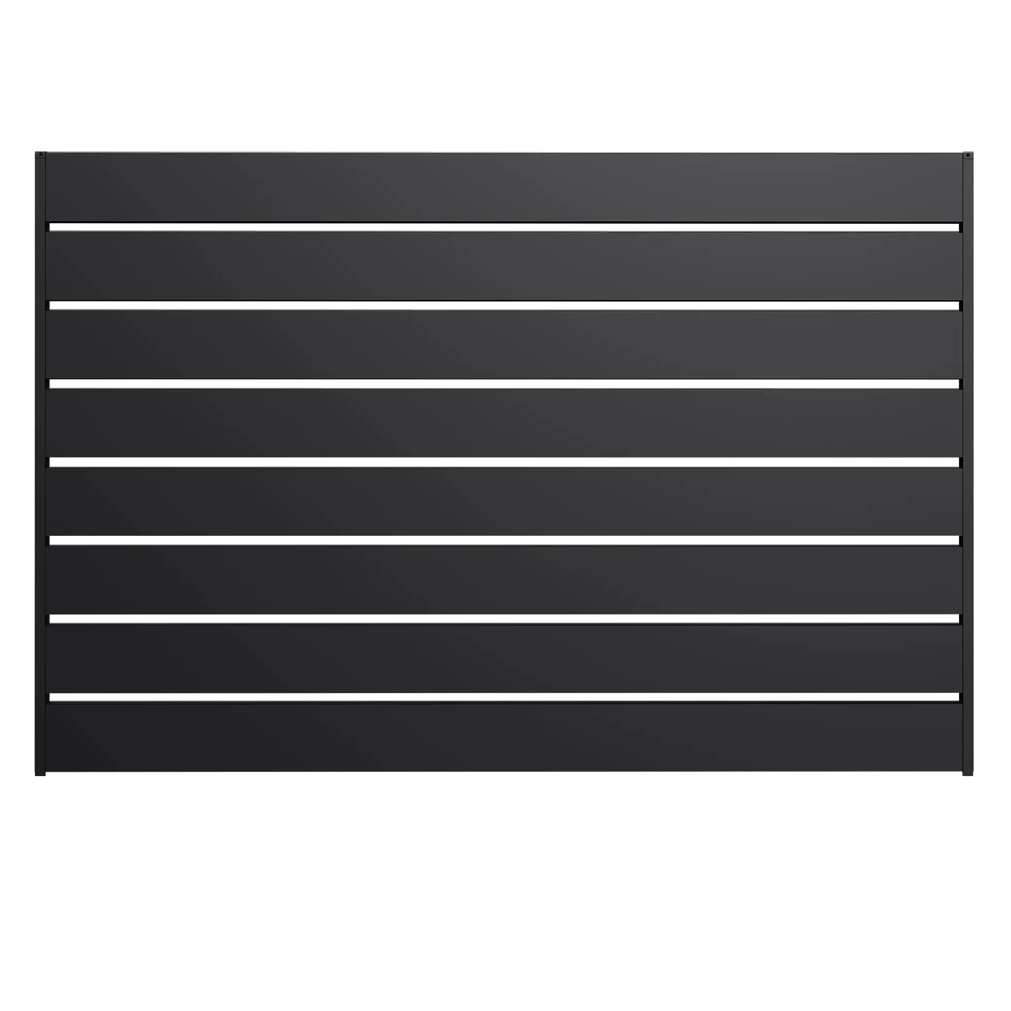 Gard orizontal tip caseta x120 Plat Caretta – Finisaj Fresco Duo Ral 9005