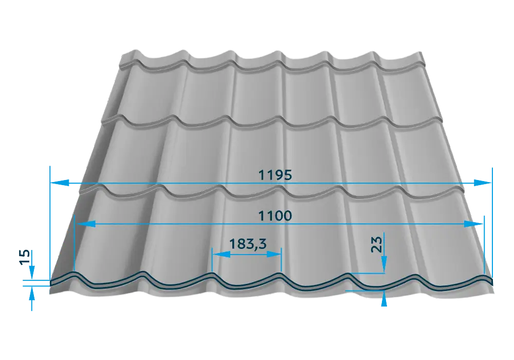tigla-metalica-attica-caretta-fresco-mat-ral-7016-schita