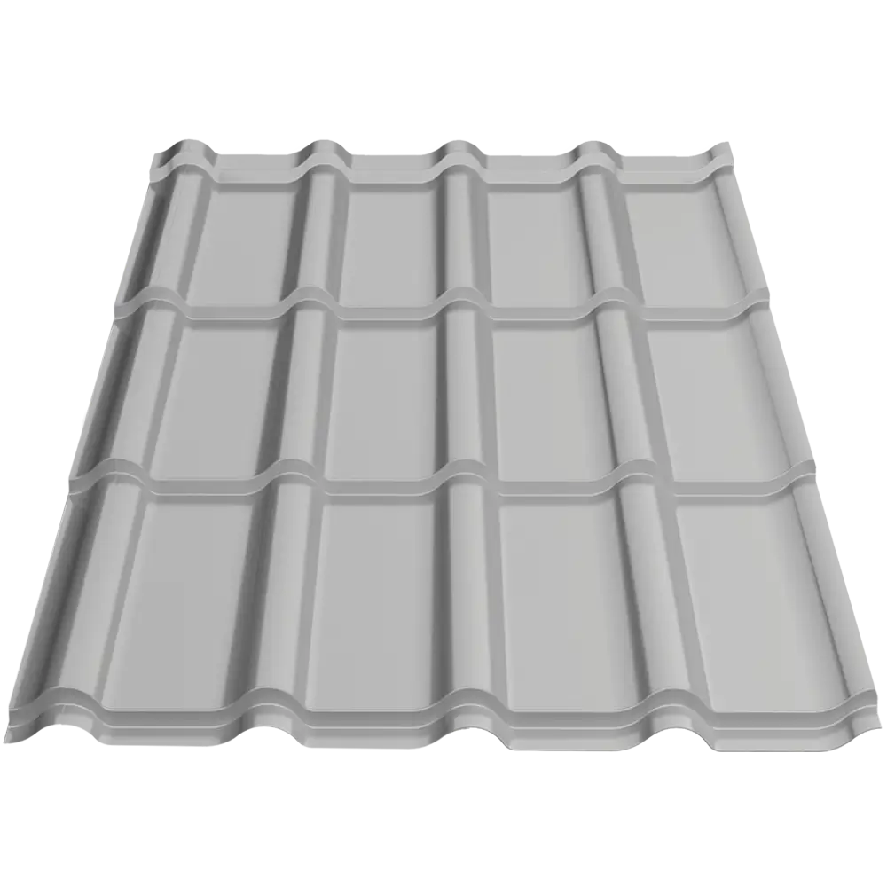 Țiglă metalică Bello Caretta – Finisaj Lustro RAL 9006