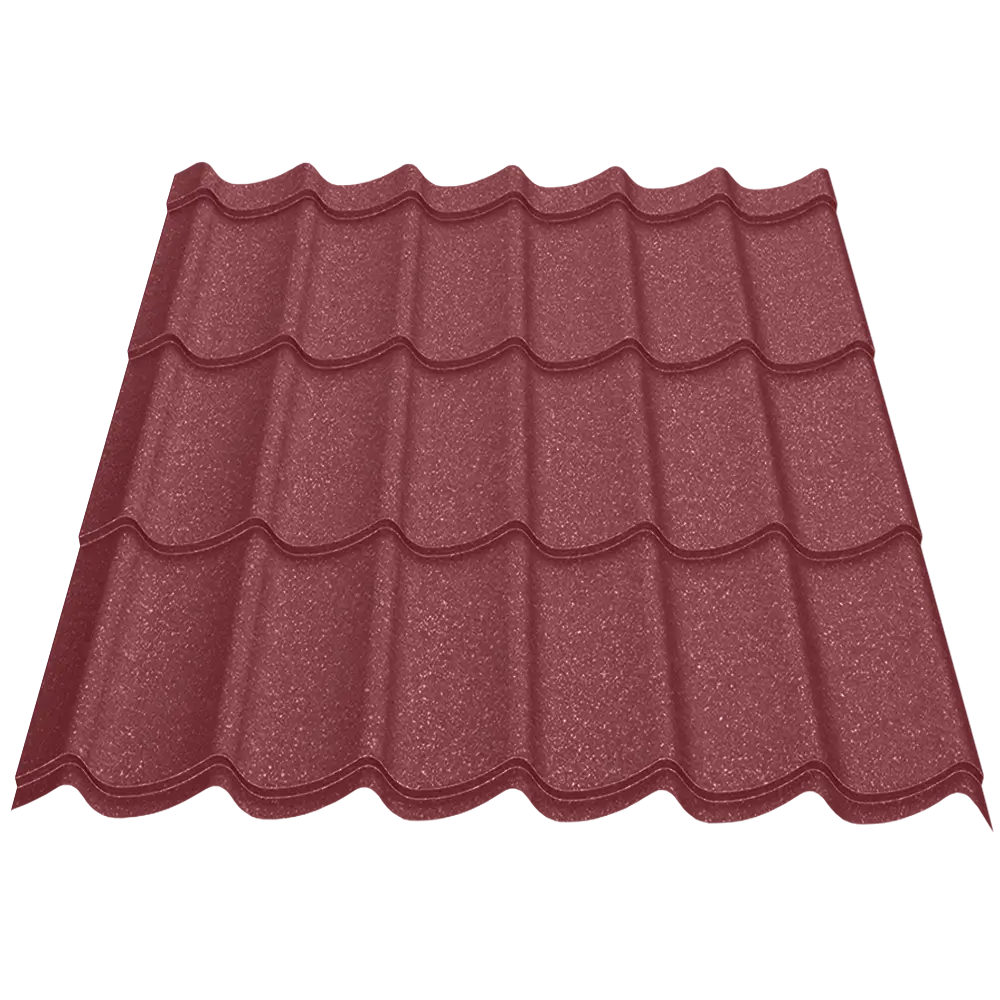 Țiglă metalică Daily Caretta – Finisaj Briliant Duo RAL 3005