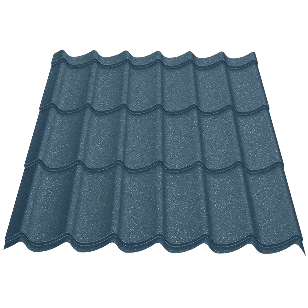 Țiglă metalică Daily Caretta – Finisaj Briliant Duo RAL 5008