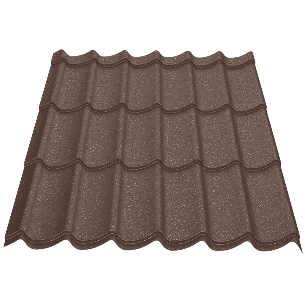 Țiglă metalică Daily Caretta – Finisaj Briliant Duo RAL 8017