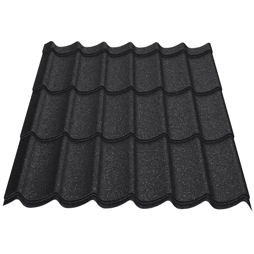 Țiglă metalică Daily Caretta – Finisaj Briliant Duo RAL 9005