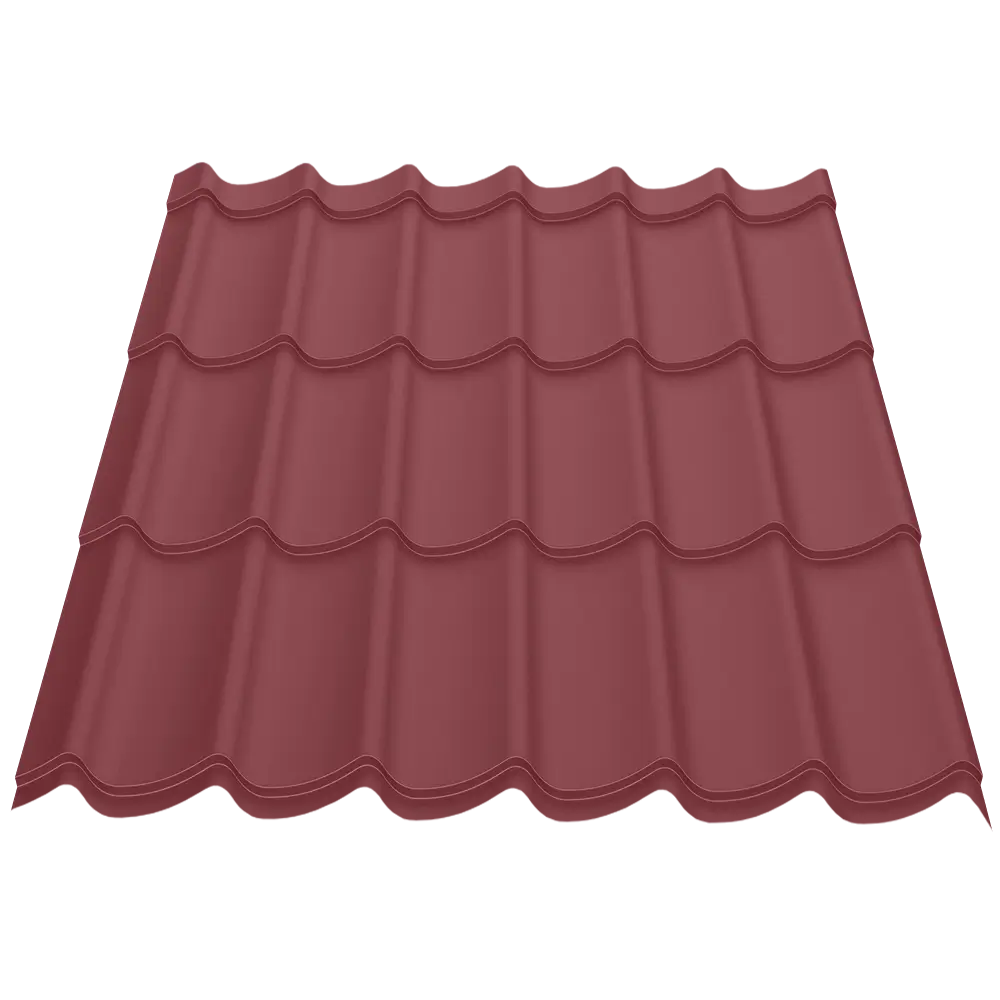 Țiglă metalică Daily Caretta – Finisaj Fresco RAL 3005