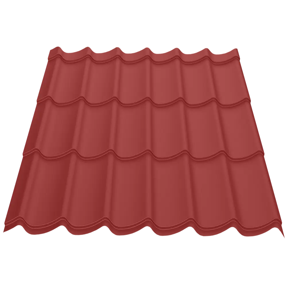 Țiglă metalică Daily Caretta – Finisaj Fresco RAL 3011