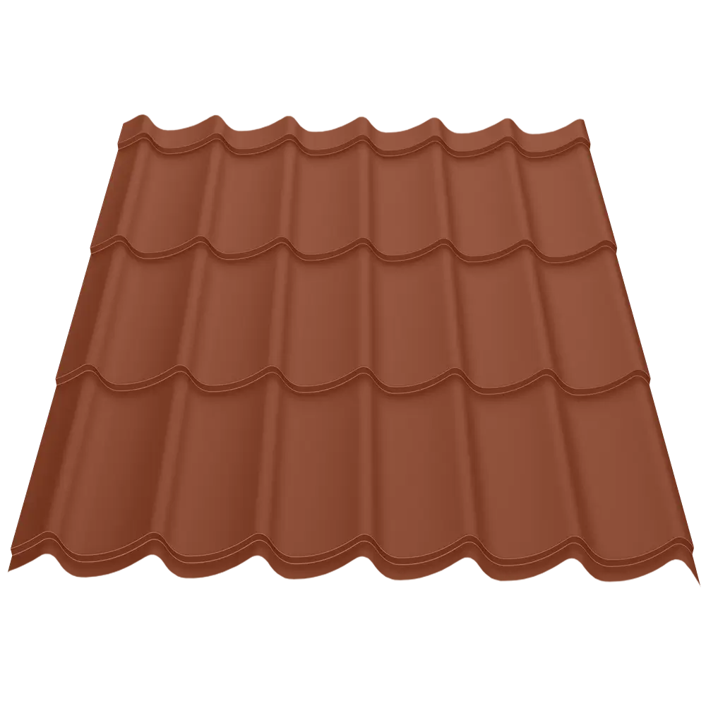 Țiglă metalică Daily Caretta – Finisaj Fresco RAL 8004