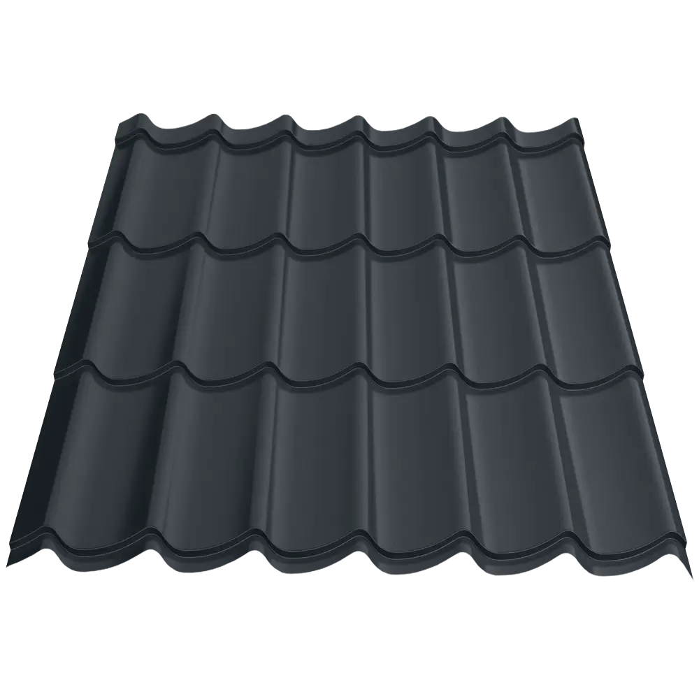 Țiglă metalică Daily Caretta – Finisaj Lustro RAL 7016