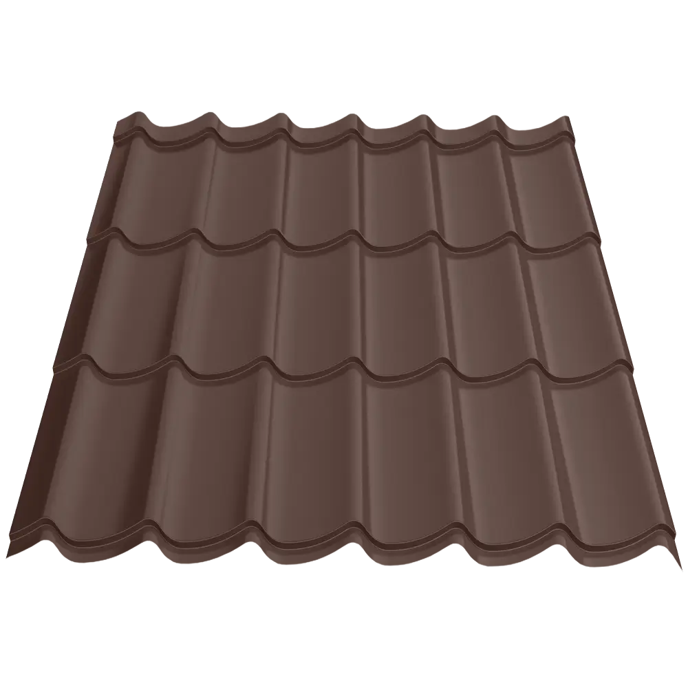 Țiglă metalică Daily Caretta – Finisaj Lustro RAL 8017