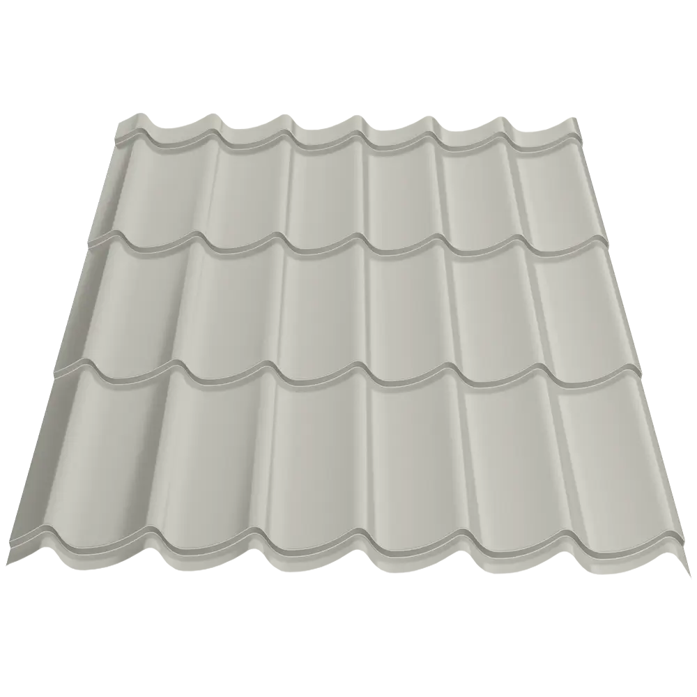 Țiglă metalică Daily Caretta – Finisaj Lustro RAL 9002