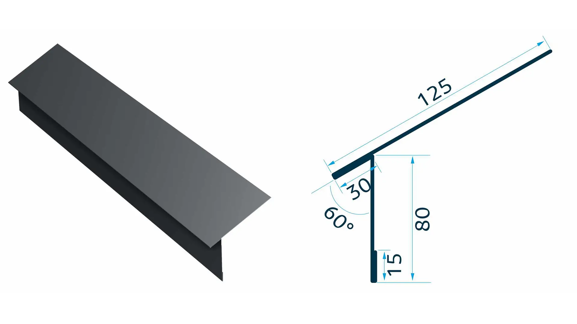 Șorț streașină Canto 2m