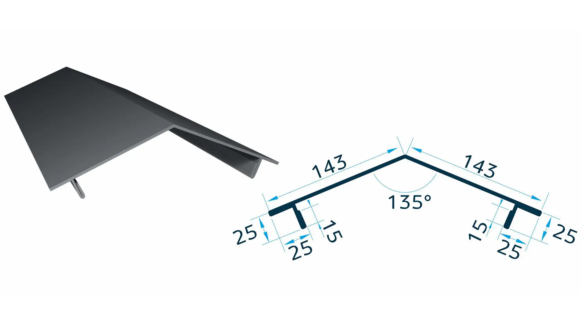 Coamă unghiulară Canto